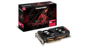 PowerColor Red Dragon Radeon RX 570 4GB GDDR5 (AXRX 570 4GBD5-DHDV3/OC)